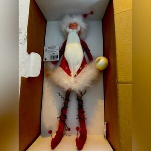 CHRISTMAS KRINKLES Department 56 Santa.   Rare Santa. NIB.  $38.   Vintage